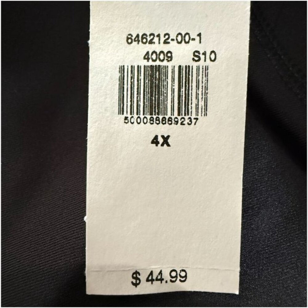 Old Navy High-Rise Black Light Compression & Zip Pockets Leggings Size 4X - Picture 9 of 10